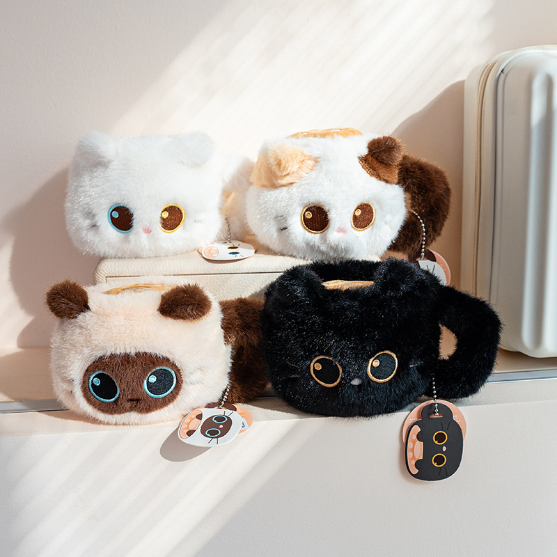 Coffee Tea Espresso Machines - Boneka Kucing Lucu Cangkir Kopi Mini