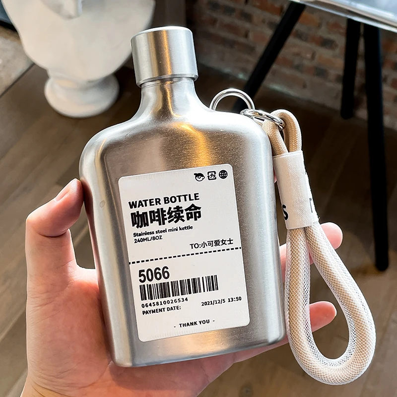 Coffee Tea Vodka - 9oz botol anggur minuman keras termos