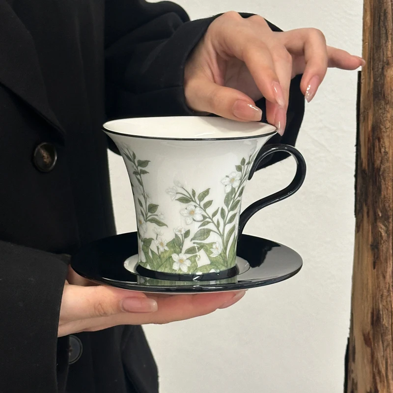 Coffee Jasmine Tea - Set Cangkir dan Piring Kopi Jasmine