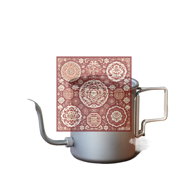 Pour Over Kettle - Ketel Kopi Pour Over Gooseneck Titanium