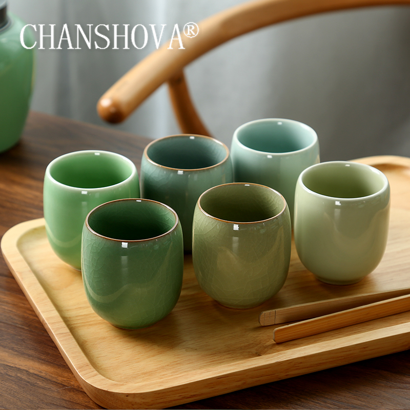 Coffee Tea Pictures - Set cangkir teh porselen CHANSHOVA, gaya
