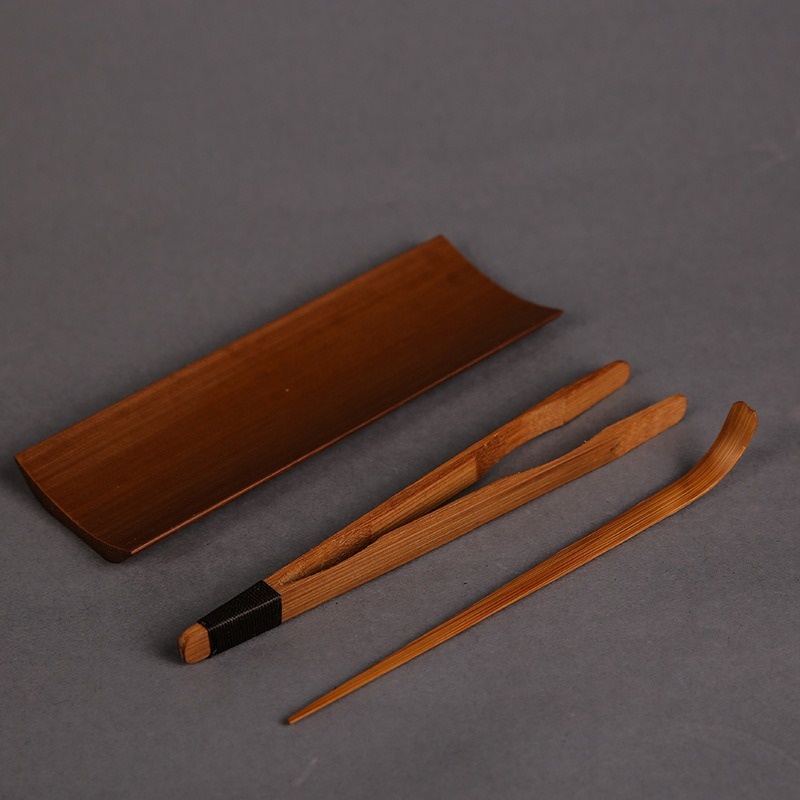 Bamboo Tea Tray - 3/4/5 buah Set peralatan minum teh