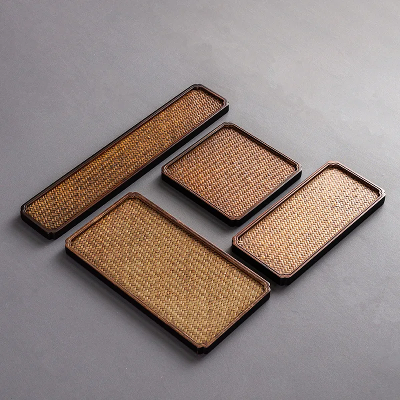 Bamboo Tea Tray - Nampan Teh Bambu, Alas Teh Kering,