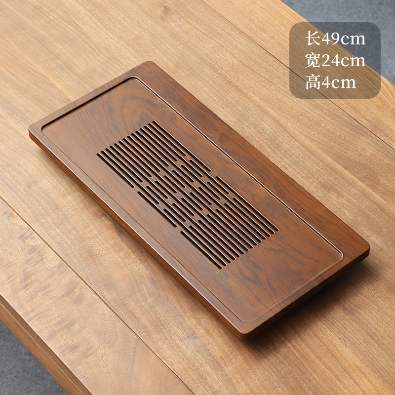 Bamboo Tea Tray - Gaya Sederhana Nan Bambu Bunga Warna