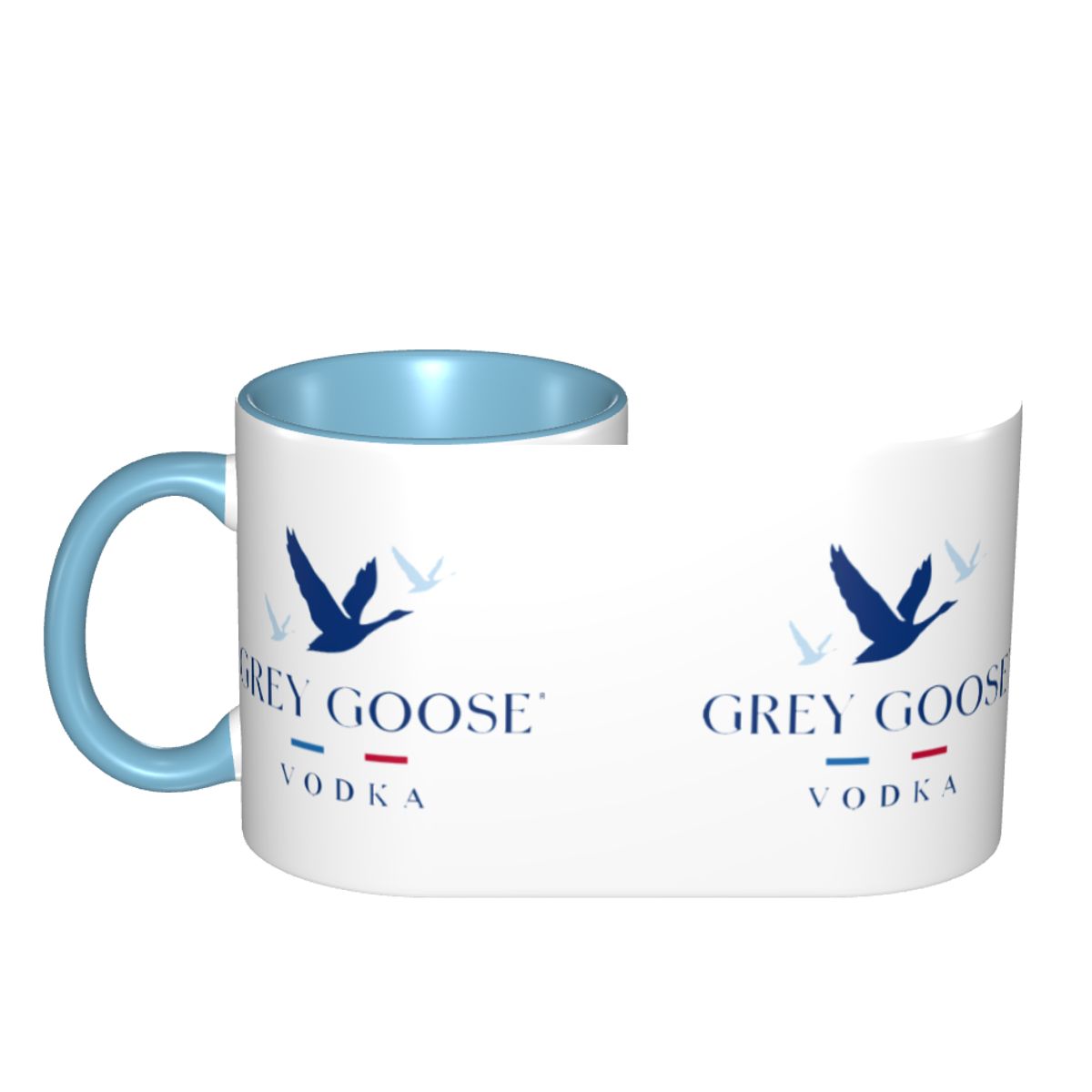 Coffee Tea Vodka - Mug Vodka Grey Goose Lucu, Cangkir