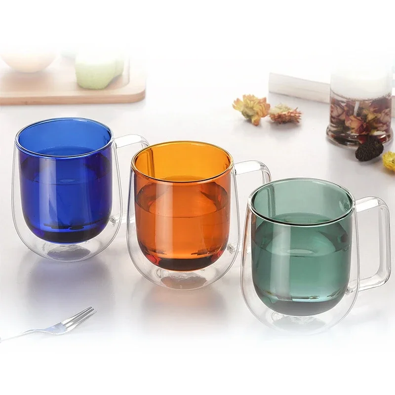 Coffee Tea Vodka - Kacamata bir wiski, kaca anggur multiwarna,