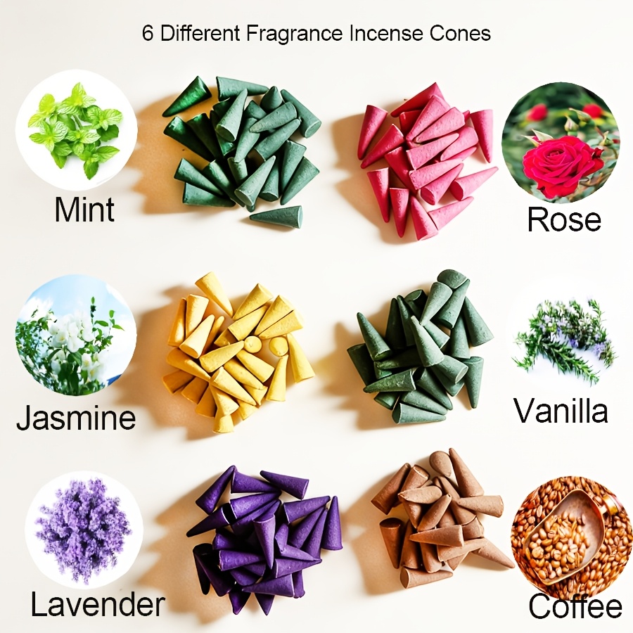 Coffee Jasmine Tea - 200G/Sekitar. 222 Buah Kerucut Dupa Menara