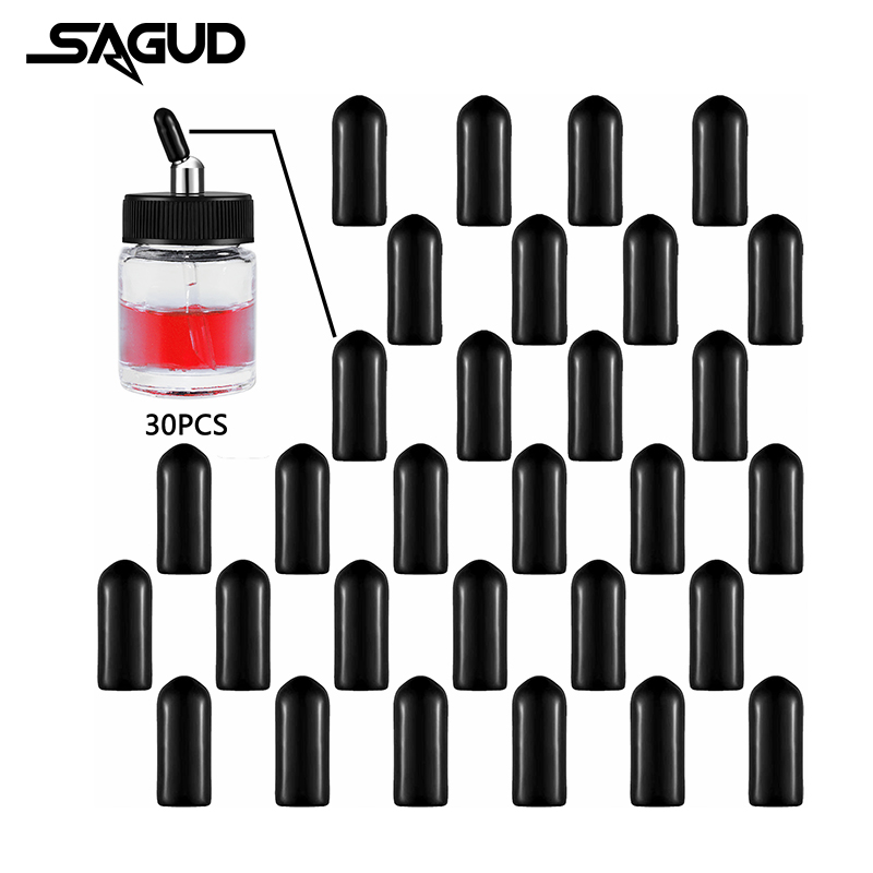 Pour Over Kettle - Saud tutup botol Airbrush, 30/50/100 buah
