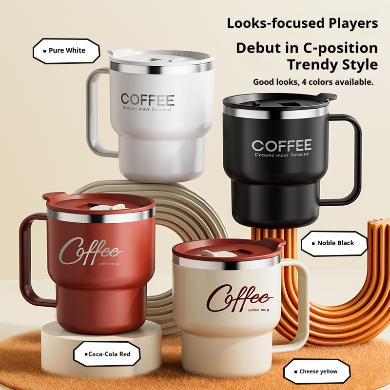 Coffee Tea Weight Loss - Mug Kopi Baja Tahan Karat 400ML