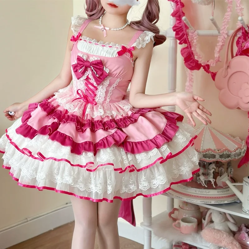 Coffee Tea Weight Loss - Gaun JSK Sweet Lolita Jepang, Gaun