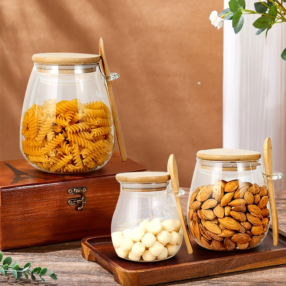 34oz gelas tertutup dengan sen - Coffee Tea Sugar Canisters ulasan dan harga