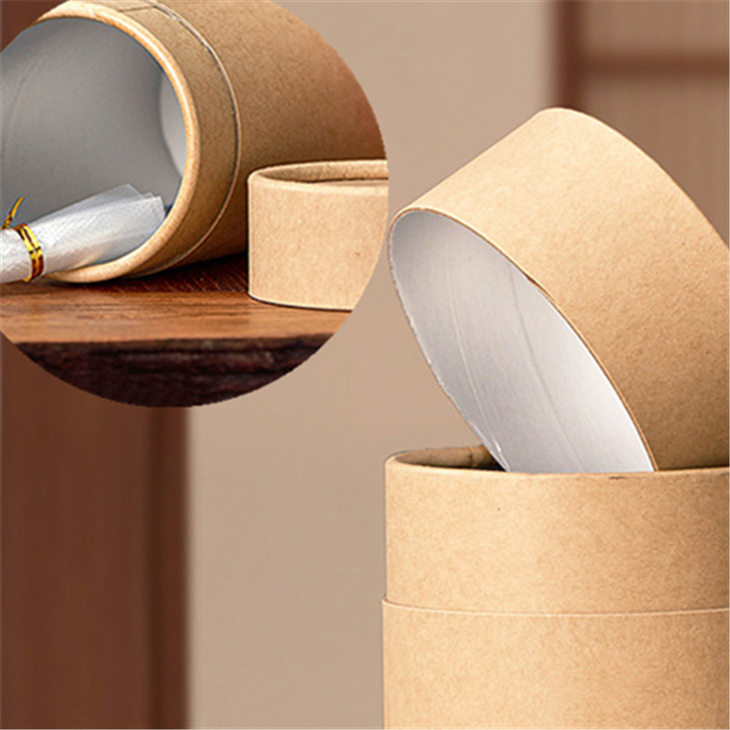 1 Buah Tabung Karton Kraft Bar - Coffee Tea Containers ulasan dan harga