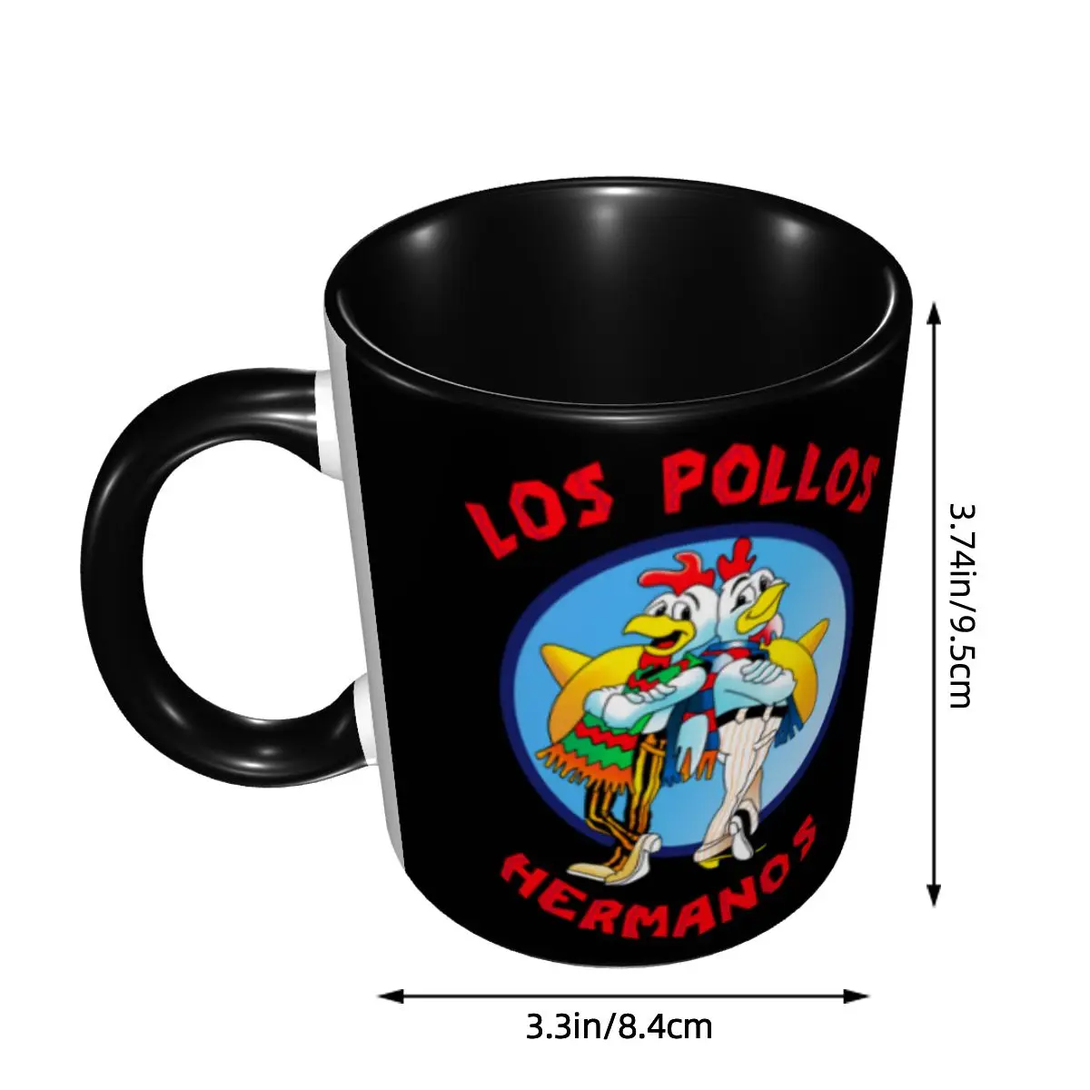 Mug Kopi Distressed Breaking B - Coffee Tea Break ulasan dan harga