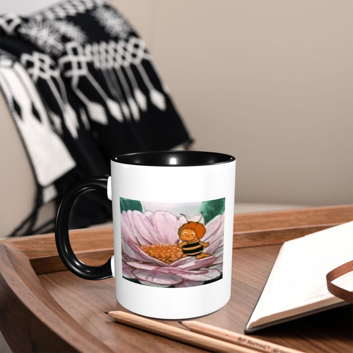 Maya The Bee Mug Cangkir Kopi  - Maya Coffee & Tea Ulasan ulasan dan harga