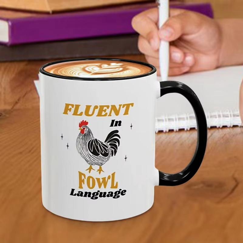 Cangkir Kopi Keramik Motif Aya - Coffee Tea And Cocoa ulasan dan harga