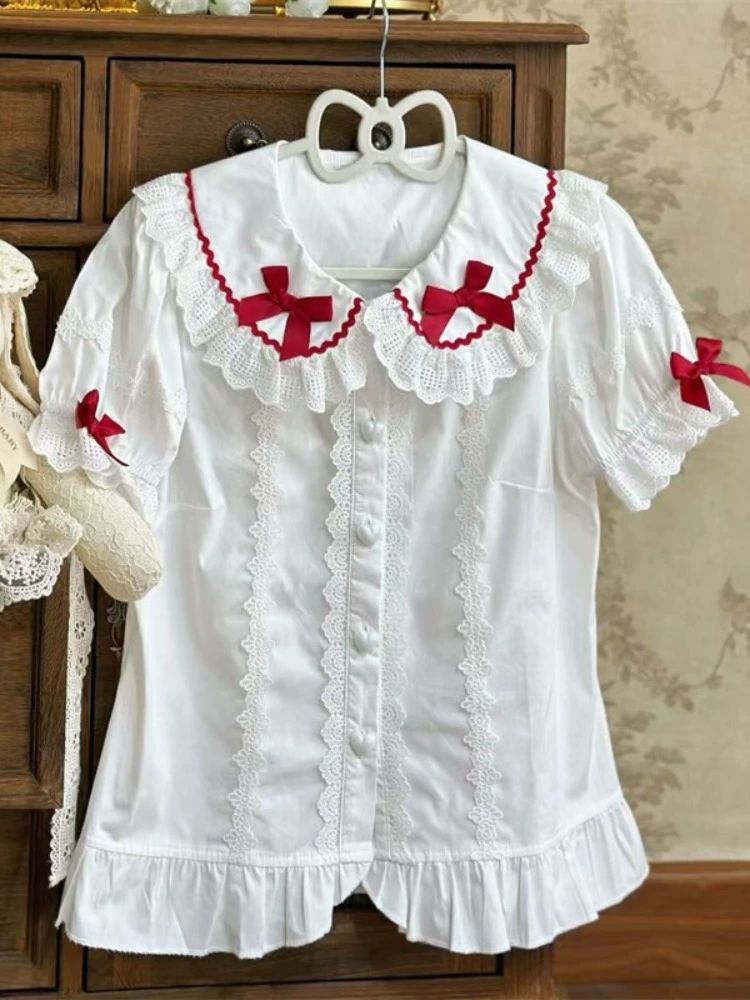 Blus Lolita Manis Jepang Wanit - Coffee Tea Weight Loss ulasan dan harga