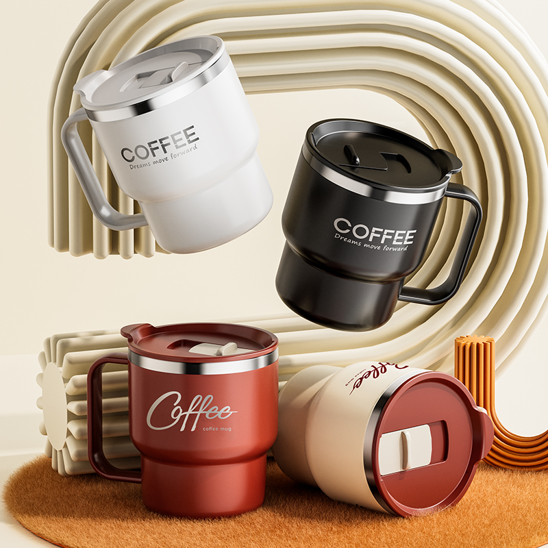 Mug Kopi Lapisan Ganda 400ML C - Coffee Tea Weight Loss ulasan dan harga