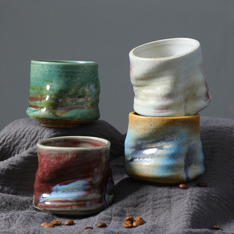 Cangkir Espresso Stoneware Can - Coffee Tea Pictures ulasan dan harga