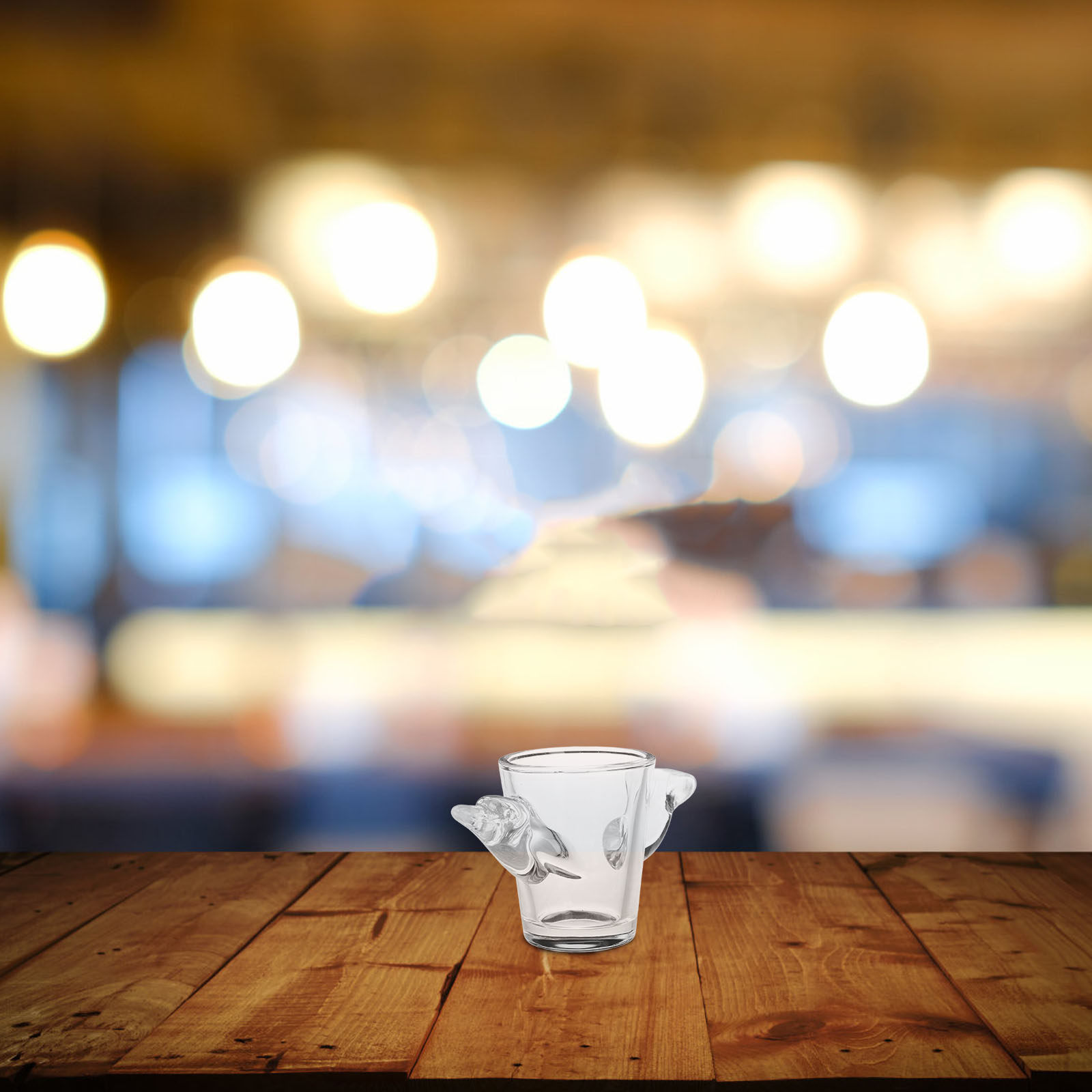 Gelas Shot Mini Transparan Des - Coffee Tea Vodka ulasan dan harga