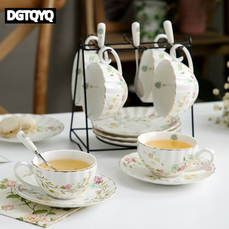 2Pcs Set Cangkir Kopi Keramik  - Coffee Tea Pictures ulasan dan harga