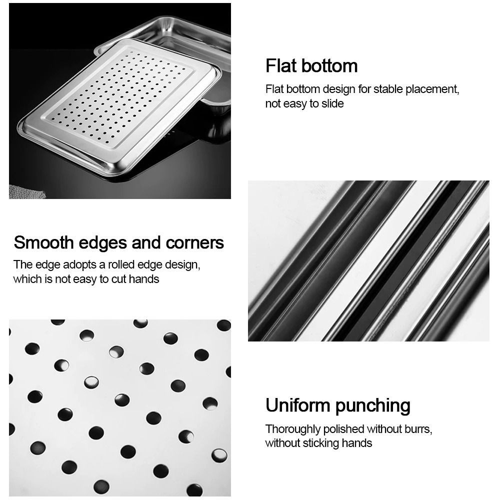 Nampan Teh Stainless Steel Bar - Bamboo Tea Tray ulasan dan harga