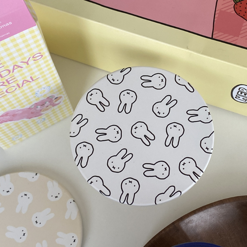 Tatakan Gelas Kopi Seri Miffy  - Good Coffee Tea ulasan dan harga