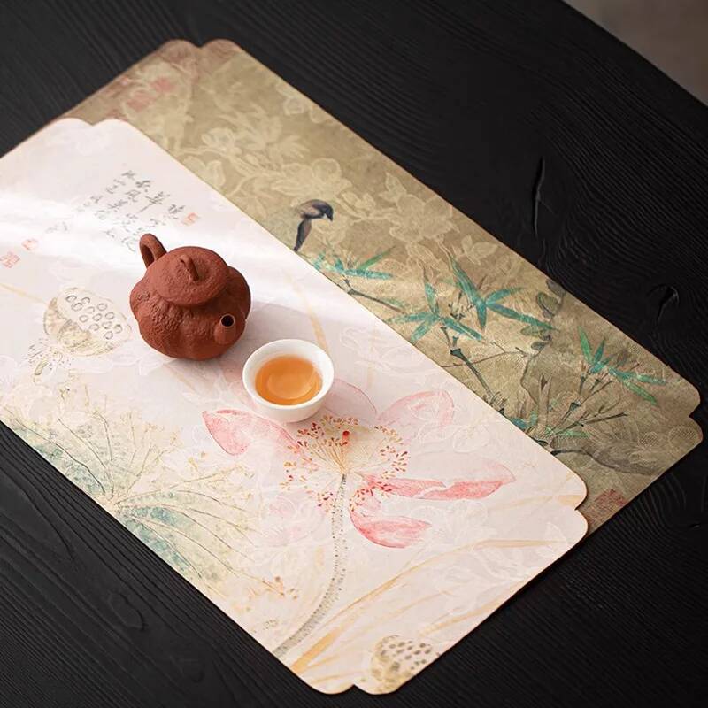 Alas Teh Kering Bambu Hijau Su - Bamboo Tea Tray ulasan dan harga