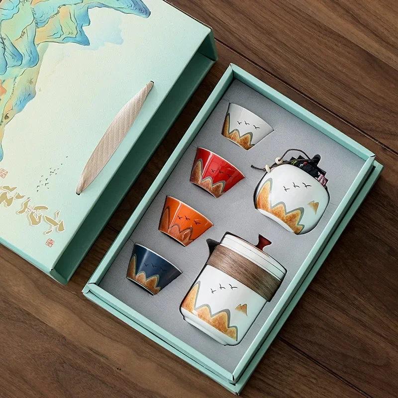 Kotak hadiah, cangkir teh kera - Coffee Tea Containers ulasan dan harga