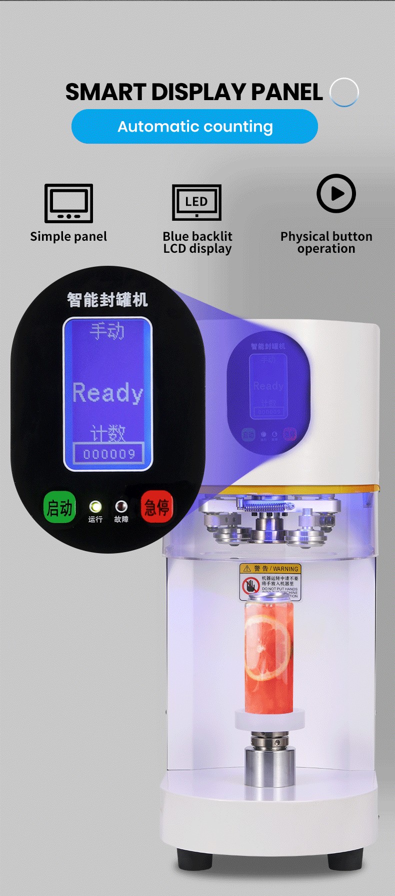 Mesin Penyegel Gelas Plastik P - Coffee Tea Milk ulasan dan harga