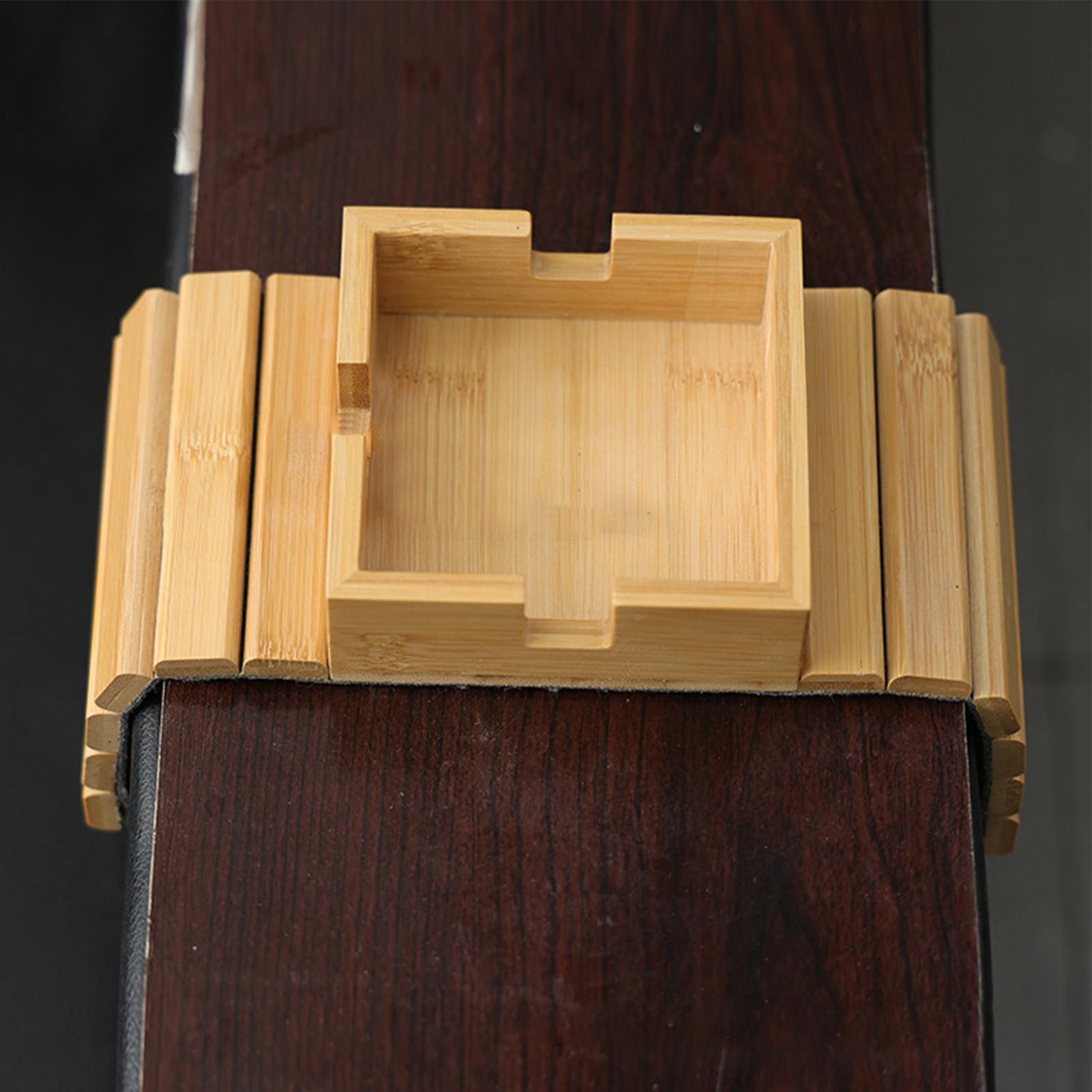 Tempat Cangkir Sofa Kayu, Namp - Bamboo Tea Tray ulasan dan harga