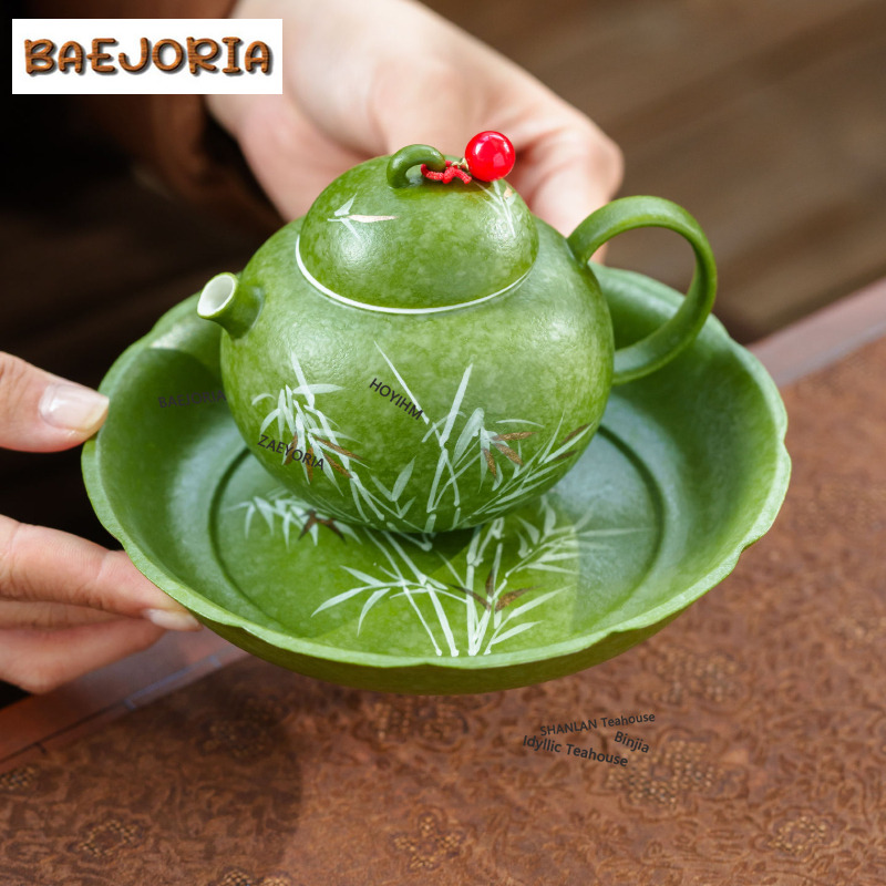 BAEJORIA Alas Cangkir Teh Anti - Bamboo Tea Tray ulasan dan harga