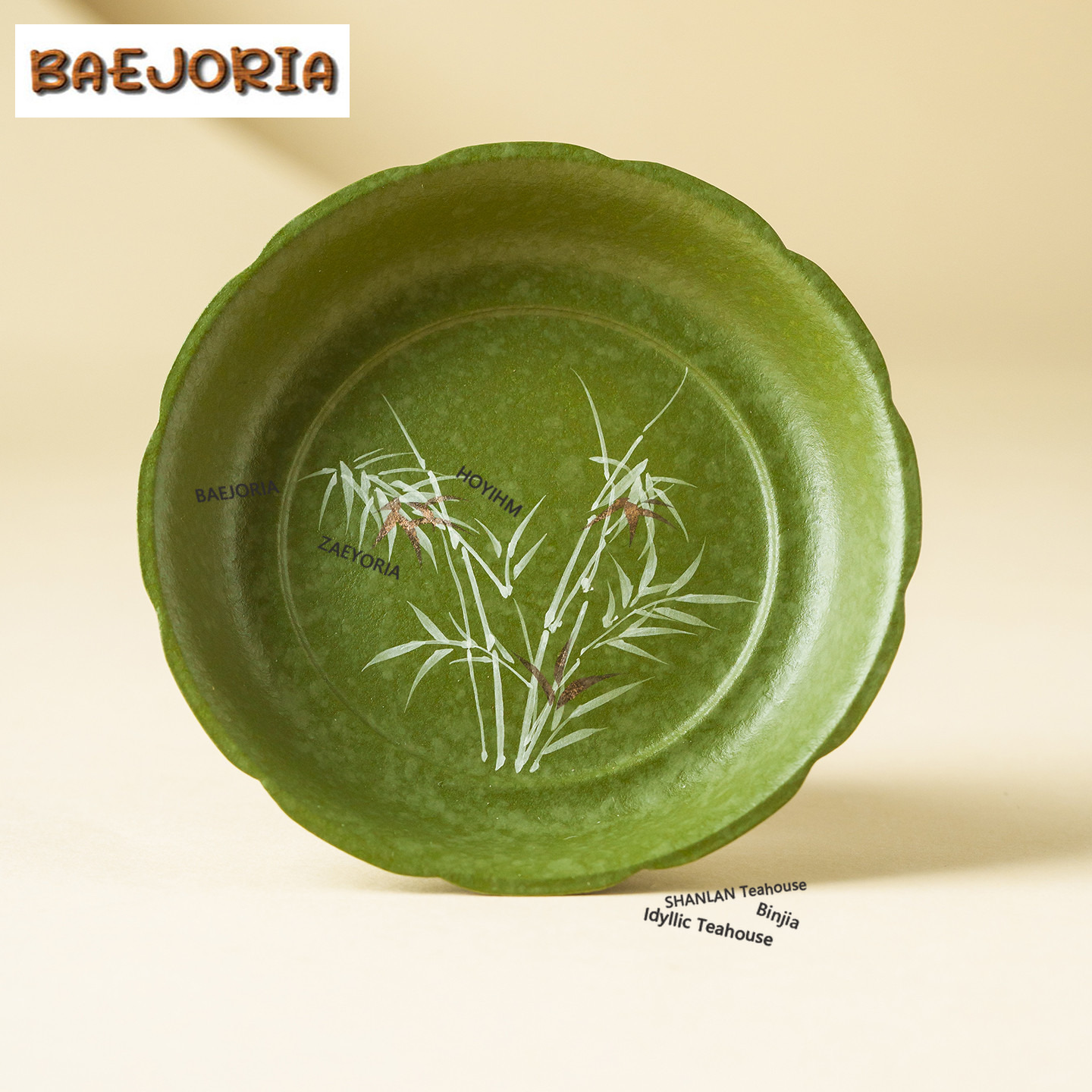BAEJORIA Alas Cangkir Teh Anti - Bamboo Tea Tray ulasan dan harga