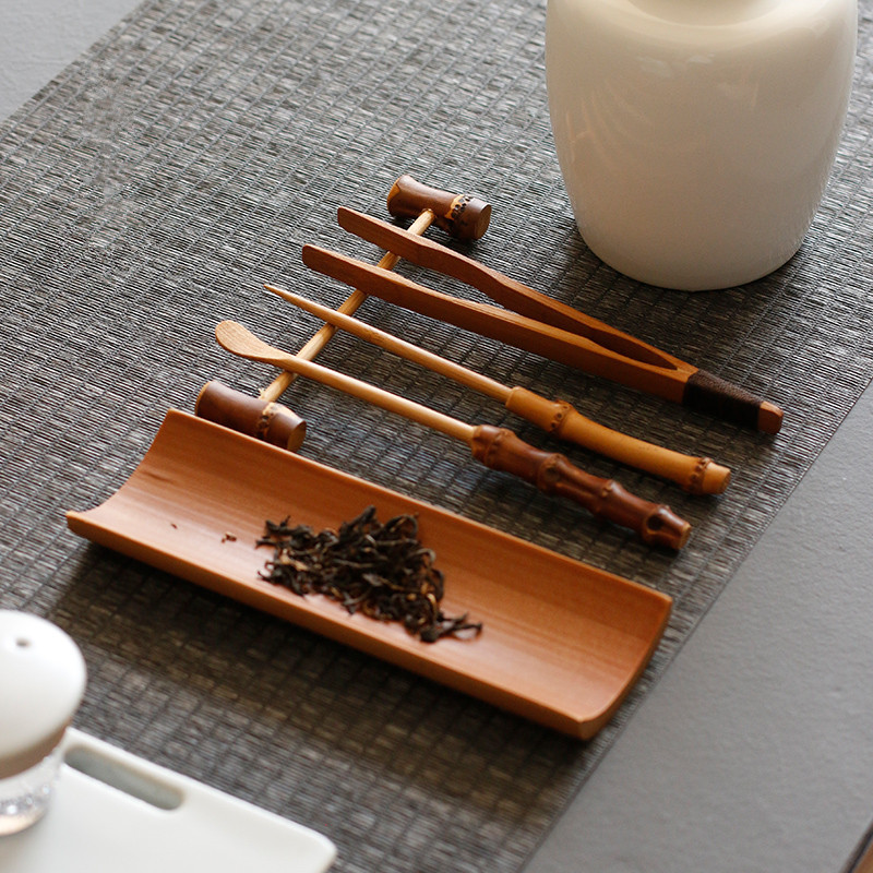 3/4/5 buah Set peralatan minum - Bamboo Tea Tray ulasan dan harga