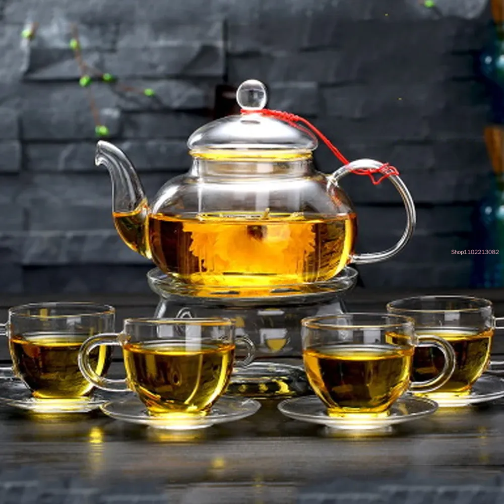 Set Teh Kaca Elegan, Teko Boro - Bamboo Tea Tray ulasan dan harga