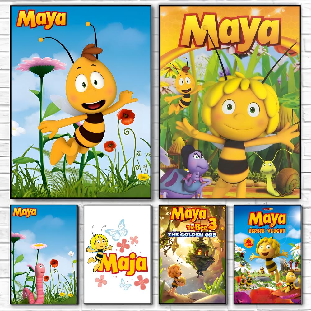 Poster Kartun M-maya The Bee S - Maya Coffee & Tea Ulasan ulasan dan harga