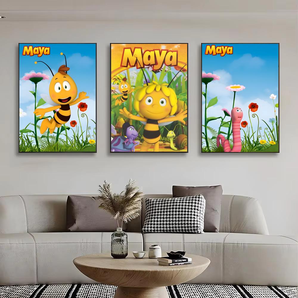 Poster Kartun M-maya The Bee S - Maya Coffee & Tea Ulasan ulasan dan harga