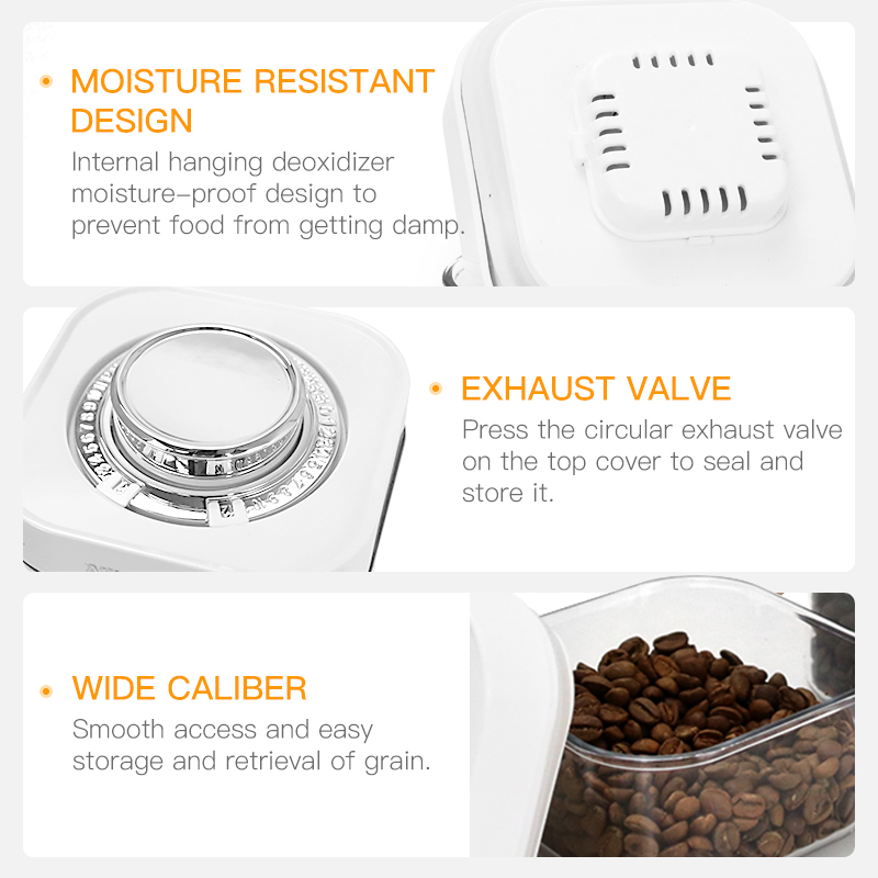 AliKisscafe Wadah Penyimpanan  - Coffee Tea Containers ulasan dan harga