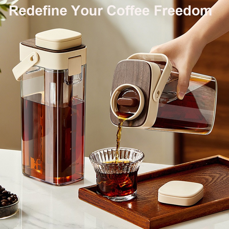 Pembuat Kopi Dingin Anti Bocor - Coffee Tea Brew ulasan dan harga
