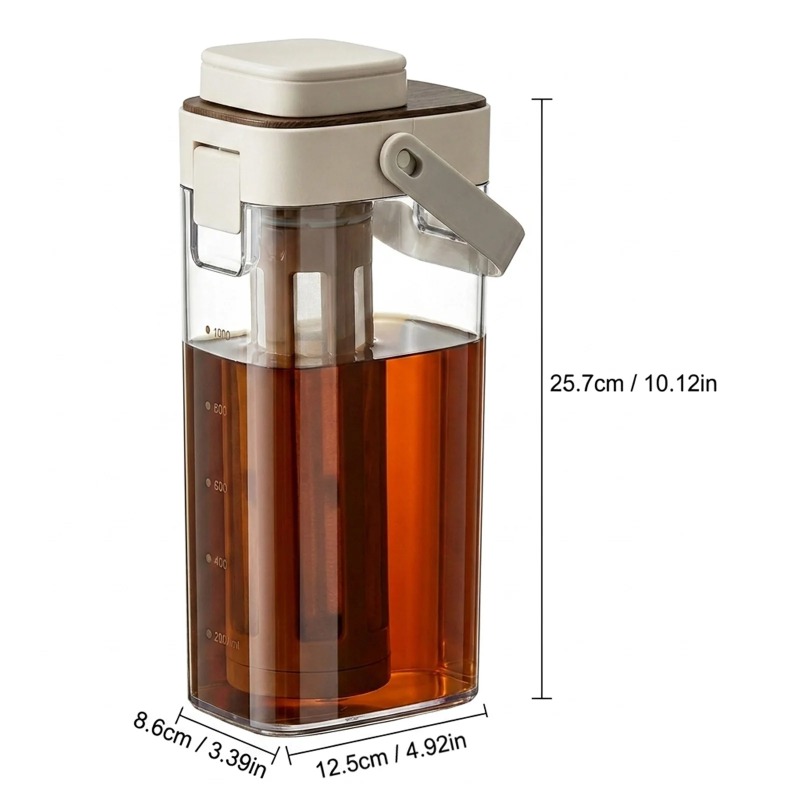 Pembuat Kopi Dingin Anti Bocor - Coffee Tea Brew ulasan dan harga