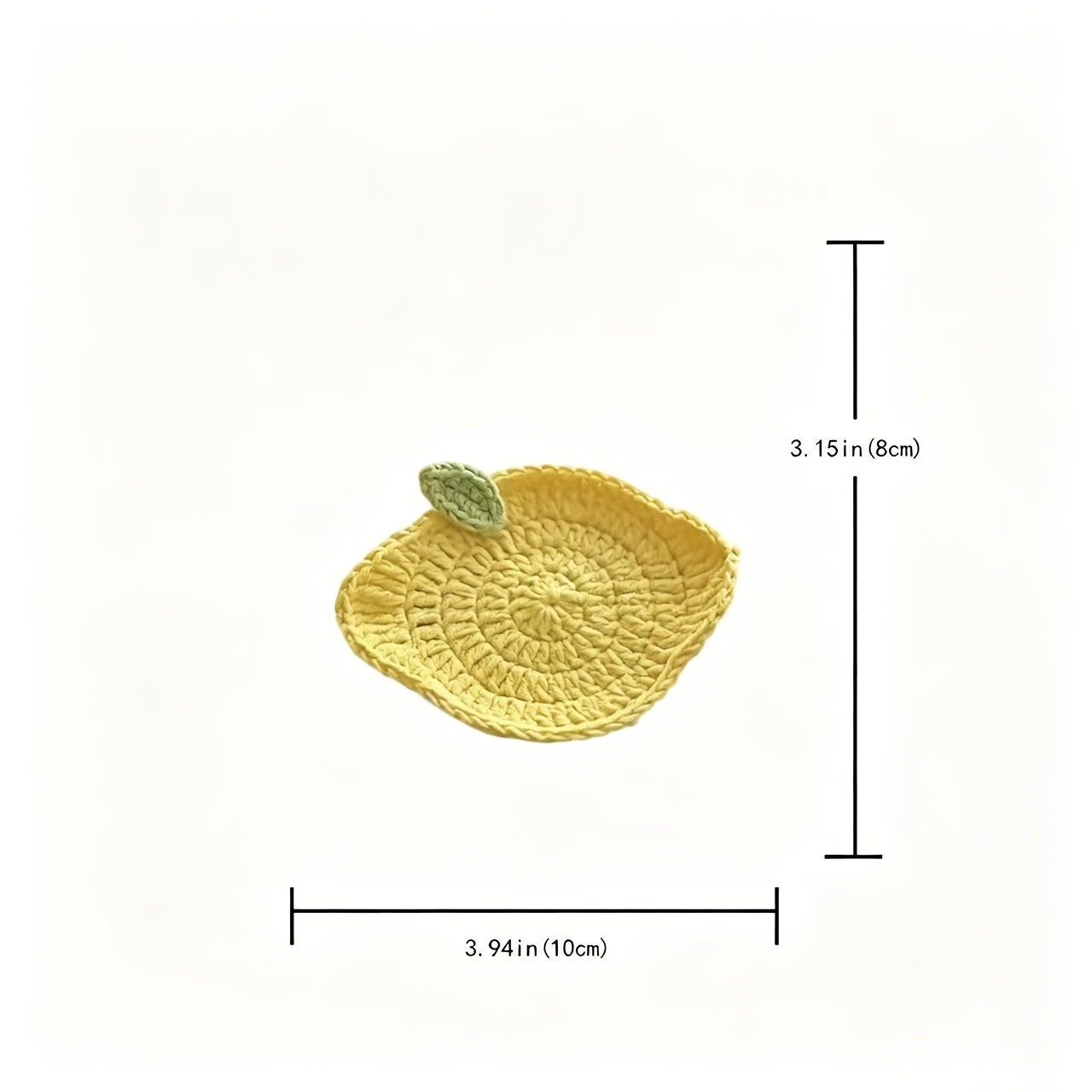 Alas Cangkir Lemon Rajutan Tan - Lemon Tea Coffee ulasan dan harga