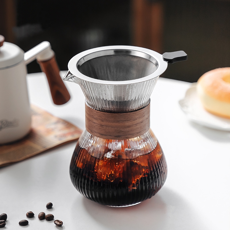 Teko Kopi Kaca dengan Saringan - Pour Over Kettle ulasan dan harga