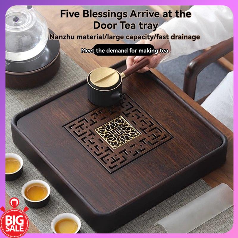 Baki Teh Bambu Ringkas Masalah - Bamboo Tea Tray ulasan dan harga