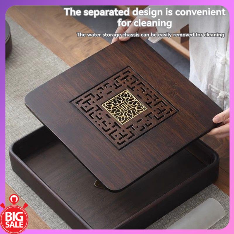 Baki Teh Bambu Ringkas Masalah - Bamboo Tea Tray ulasan dan harga