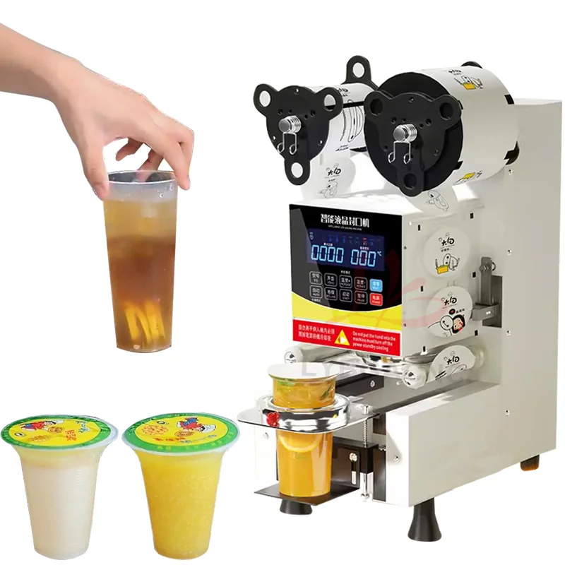 Mesin Penyegel Gelas Plastik L - Coffee Tea Milk ulasan dan harga