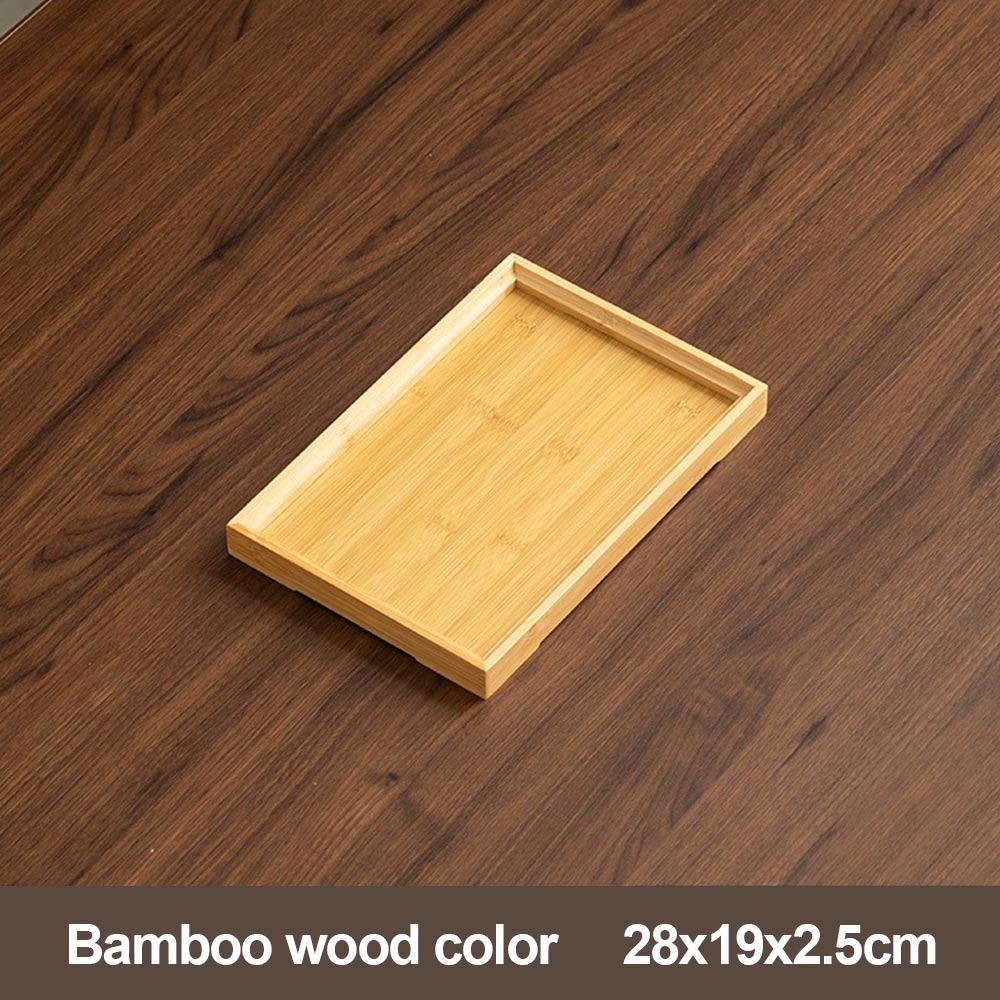 Nampan Dekoratif Bambu Alami N - Bamboo Tea Tray ulasan dan harga