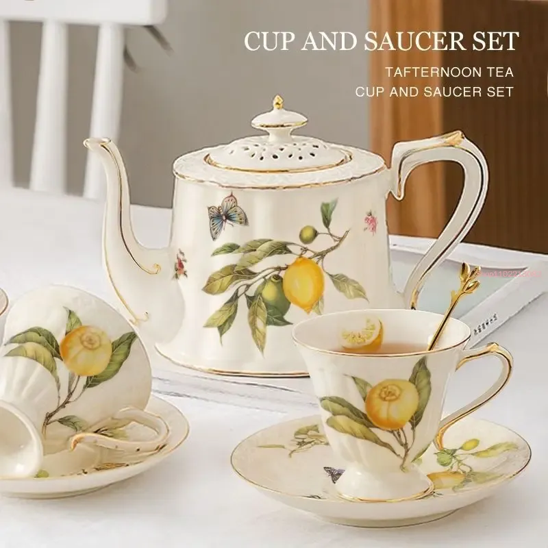 Teko Lemon, cangkir Espresso E - Lemon Tea Coffee ulasan dan harga