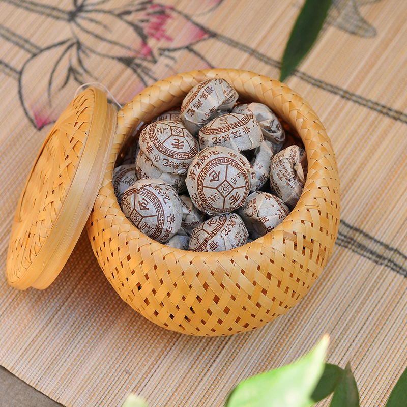 Keranjang kecil anyaman bambu  - Bamboo Tea Tray ulasan dan harga