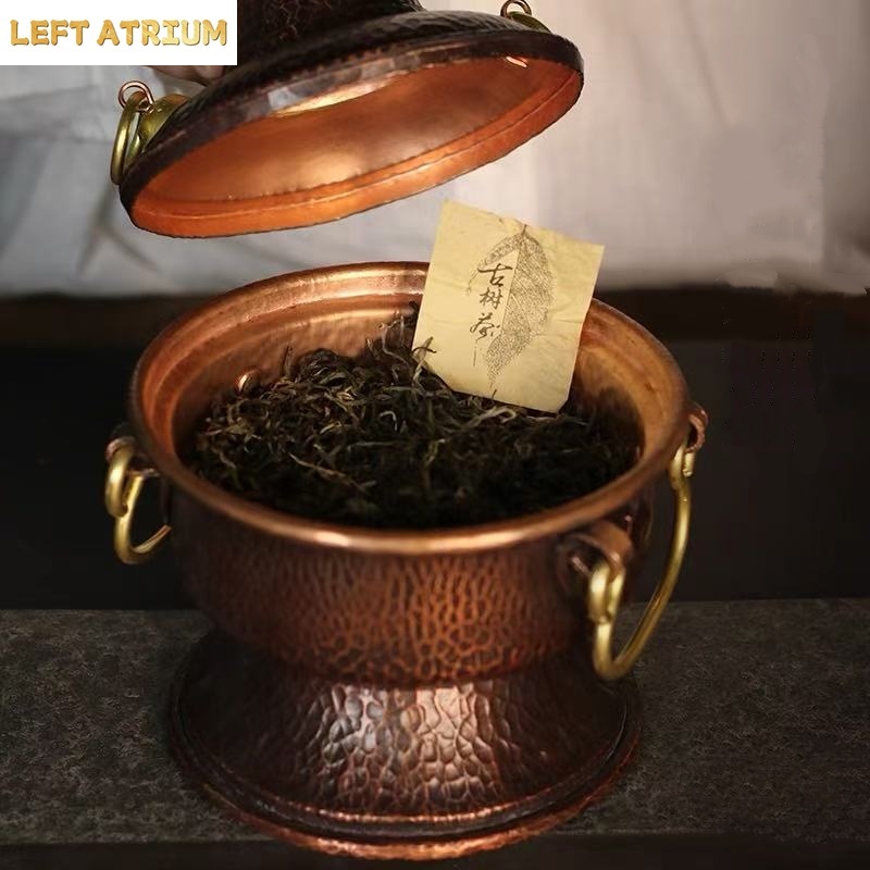 Wadah Serbaguna Tembaga Murni  - Coffee Tea Containers ulasan dan harga