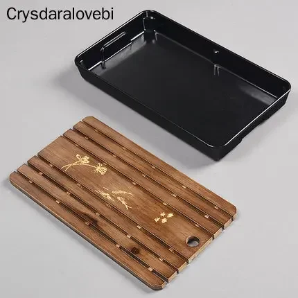 Set Teh, Nampan Teh Bambu, Mej - Bamboo Tea Tray ulasan dan harga