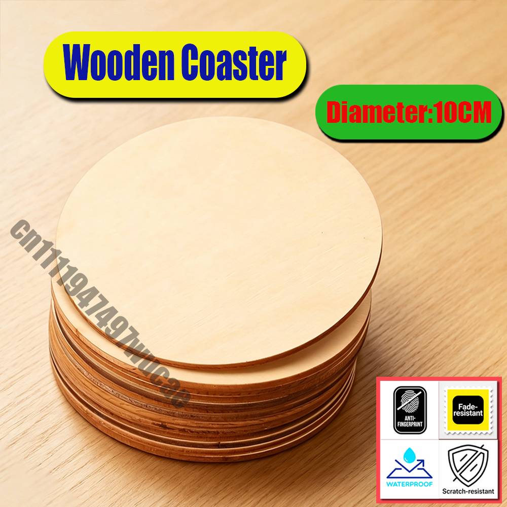 Alas Gelas Kayu Bulat Custom C - Maya Coffee & Tea Ulasan ulasan dan harga